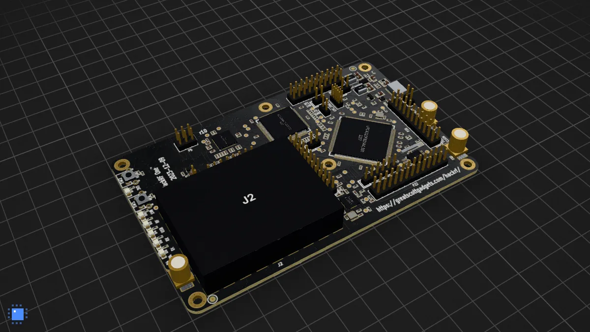 HackRF One by Great Scott Gadgets in PCBKit