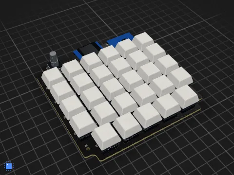 YUIOP: yuiop29re, drawn in 3D by PCBKit